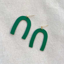 Load image into Gallery viewer, Colourful arc earrings - various colours