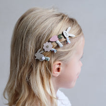 Load image into Gallery viewer, Bunny & flower mini clips