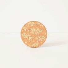 Load image into Gallery viewer, Cork coaster - olive & pip - green
