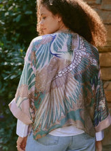 Load image into Gallery viewer, Crane kimono - plaster pink