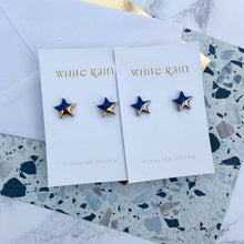 Load image into Gallery viewer, Ceramic stars stud earrings