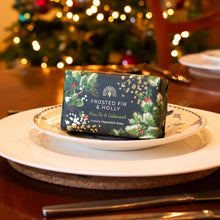 Load image into Gallery viewer, Christmas tidings soap - frosted fir & holly