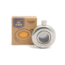 Load image into Gallery viewer, Round hip flask - one for the road