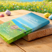 Load image into Gallery viewer, Hot cross bun Easter chocolate bar