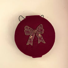 Load image into Gallery viewer, Bow compact mirror - various colours