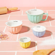 Load image into Gallery viewer, Retro measuring cups - set of 4 - pastel