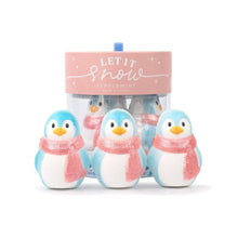 Load image into Gallery viewer, Let it snow bath fizzer - penguin