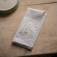 Load image into Gallery viewer, Kitchen garden napkins - set of 4 - chamomile