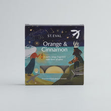 Load image into Gallery viewer, Orange & cinnamon scented tin candle
