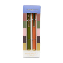 Load image into Gallery viewer, Mechanical pencils - army green & chilli (set of 2)
