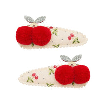 Load image into Gallery viewer, Pom pom cherries clic clacs