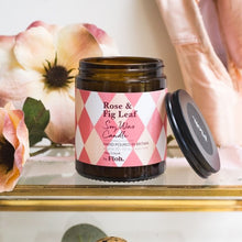 Load image into Gallery viewer, Rose & fig apothecary candle