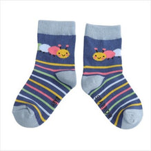 Load image into Gallery viewer, Caterpillar socks - navy