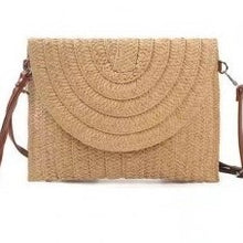 Load image into Gallery viewer, Straw clutch bags - various colours