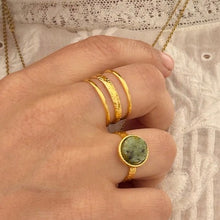 Load image into Gallery viewer, Triple band ring - gold
