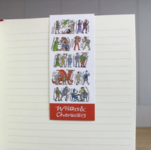 Load image into Gallery viewer, Writers & characters bookmark