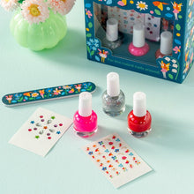 Load image into Gallery viewer, Kids nail kit - fairies in the garden