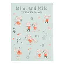 Load image into Gallery viewer, Temporary tattoos - Mimi & Milo