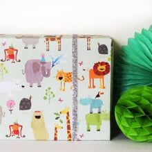 Load image into Gallery viewer, Animal wrapping paper