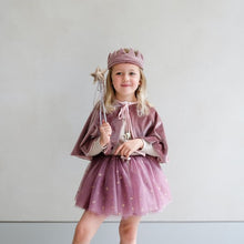 Load image into Gallery viewer, Blush enchanted velvet cape