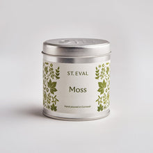 Load image into Gallery viewer, Folk scented tin candle - moss