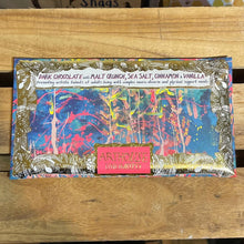 Load image into Gallery viewer, Underwater - dark choc with malt crunch, sea salt, cinnamon & vanilla