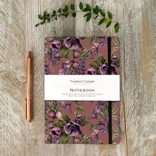 Load image into Gallery viewer, Mulberry collection - mauve - lined pocket notebook (A5)