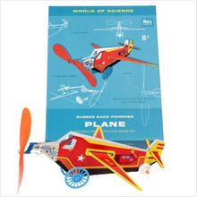 Load image into Gallery viewer, Make your own rubber band powered plane
