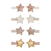 Load image into Gallery viewer, Sugarplum star mini clips