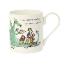 Load image into Gallery viewer, Quentin Blake 'time spent reading...' mug
