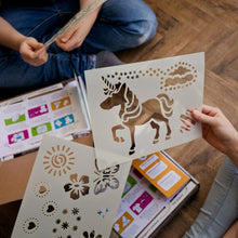 Load image into Gallery viewer, Fab dab do unicorn t-shirt kit