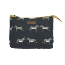 Load image into Gallery viewer, Canvas pencil case - zebra