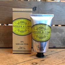 Load image into Gallery viewer, Ginger & lime hand cream - boxed tube