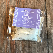 Load image into Gallery viewer, Bath tea bag - lavender & patchouli