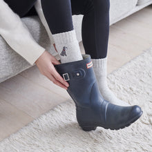 Load image into Gallery viewer, Dog walker socks - schnauzer (grey)
