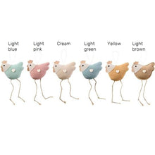 Load image into Gallery viewer, Hanging dec - Easter hens with hearts
