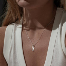 Load image into Gallery viewer, Love necklace - silver
