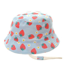 Load image into Gallery viewer, Sun hat - strawberries
