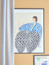 Load image into Gallery viewer, Vivianne illustration - framed print

