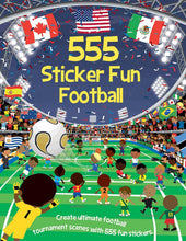 Load image into Gallery viewer, 555 sticker fun football book
