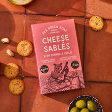 Load image into Gallery viewer, Cheese sables - fennel &amp; chilli
