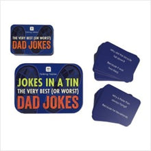 Load image into Gallery viewer, Dad jokes in a tin
