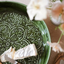 Load image into Gallery viewer, Enamel round platter - forest
