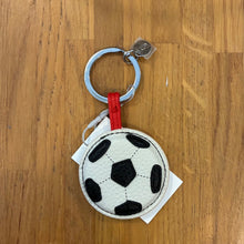 Load image into Gallery viewer, Rugby ball keyring
