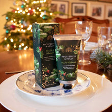Load image into Gallery viewer, Christmas tidings guest soaps - frosted fir &amp; holly

