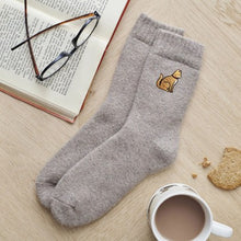 Load image into Gallery viewer, Socks - ginger cat

