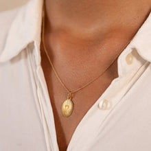 Load image into Gallery viewer, Celeste moonstone heart stud earrings - gold

