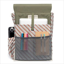 Load image into Gallery viewer, Handy backpack - metal - olive
