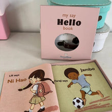 Load image into Gallery viewer, Hello! rag book
