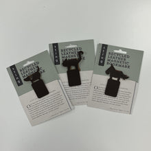 Load image into Gallery viewer, Recycled leather bookmark
